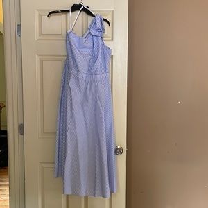 Calvin Klein size 16 midi-length, one shoulder dress
